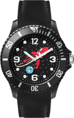 Tintin Watch - Destination Moon Rocket - Black