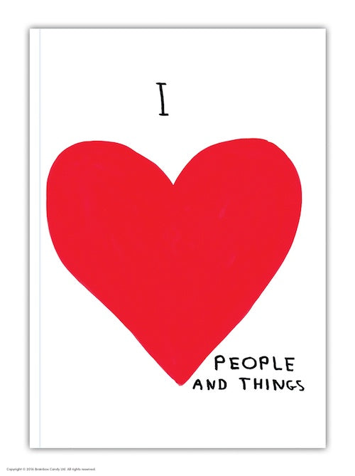 I Love People & Things Notebook