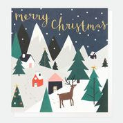 Scandinavian Scene Pack Of 8 Charity Christmas Cards