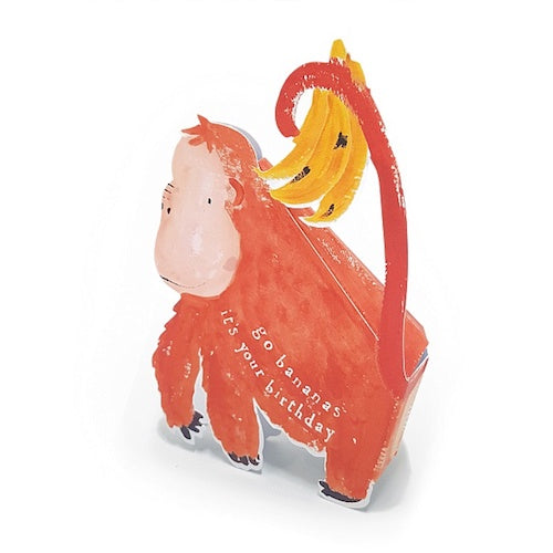 Go Bananas Birthday 3D Card