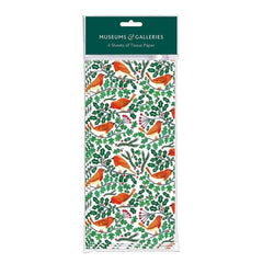 Robins and Holly Tissue Paper