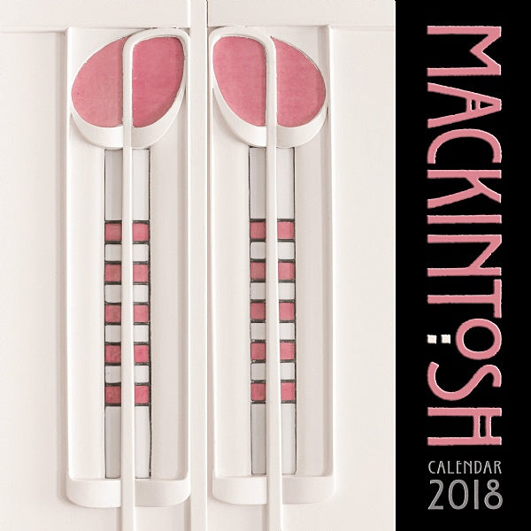 Charles Rennie Mackintosh Wall Calendar 2018