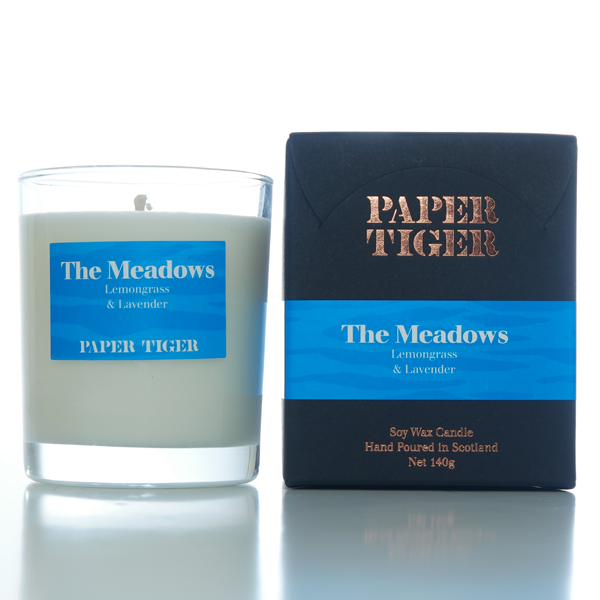 Paper Tiger The Meadows Lemongrass & Lavender Medium Candle