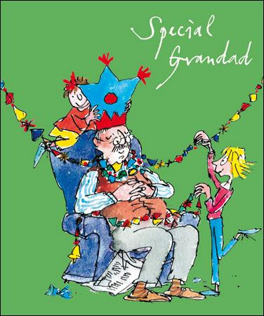 Grandad Nap Time Christmas Card