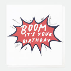 Boom it's your Birthday Card