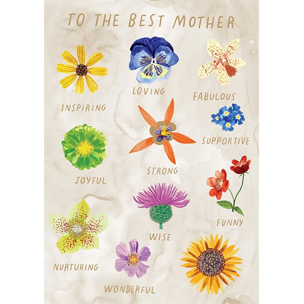 Inspiring Flowers Mother’s Day Card