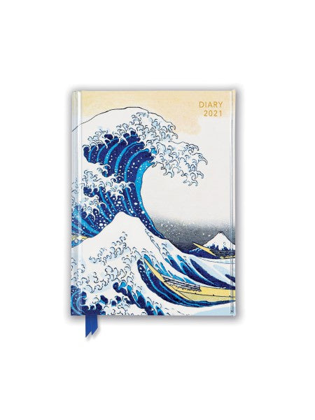 Katsushika Hokusai Great Wave 2021 Pocket Diary