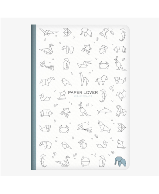 Paper Lover Origami Medium Lined Notebook