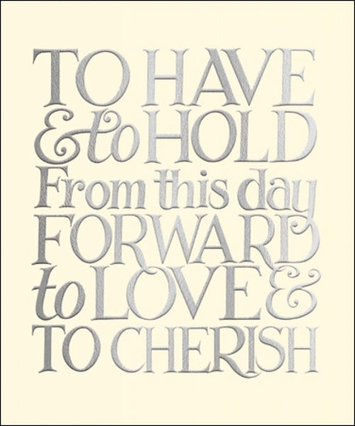To Have & To Hold Emma Bridgewater Card