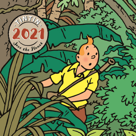 Tintin 2021 Desk Calendar