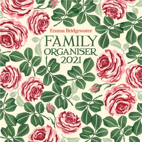 Emma Bridgewater Pink Roses Family Wall Planner 2021