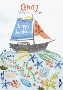 Ahoy Birthday Boat