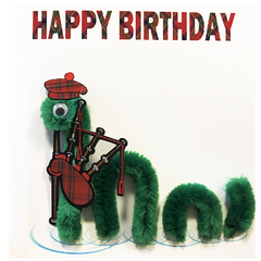 Loch Ness Birthday Card