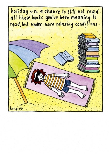 Holiday Reading Card