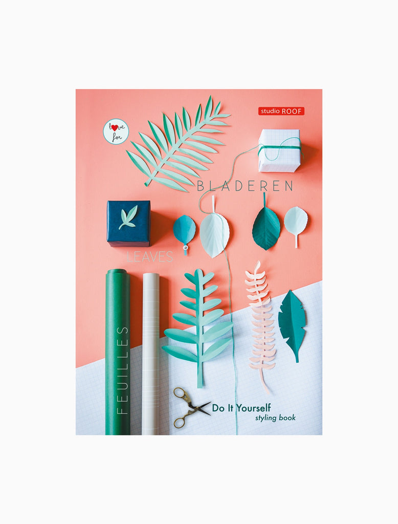 DIY Styling Book Green Leaves