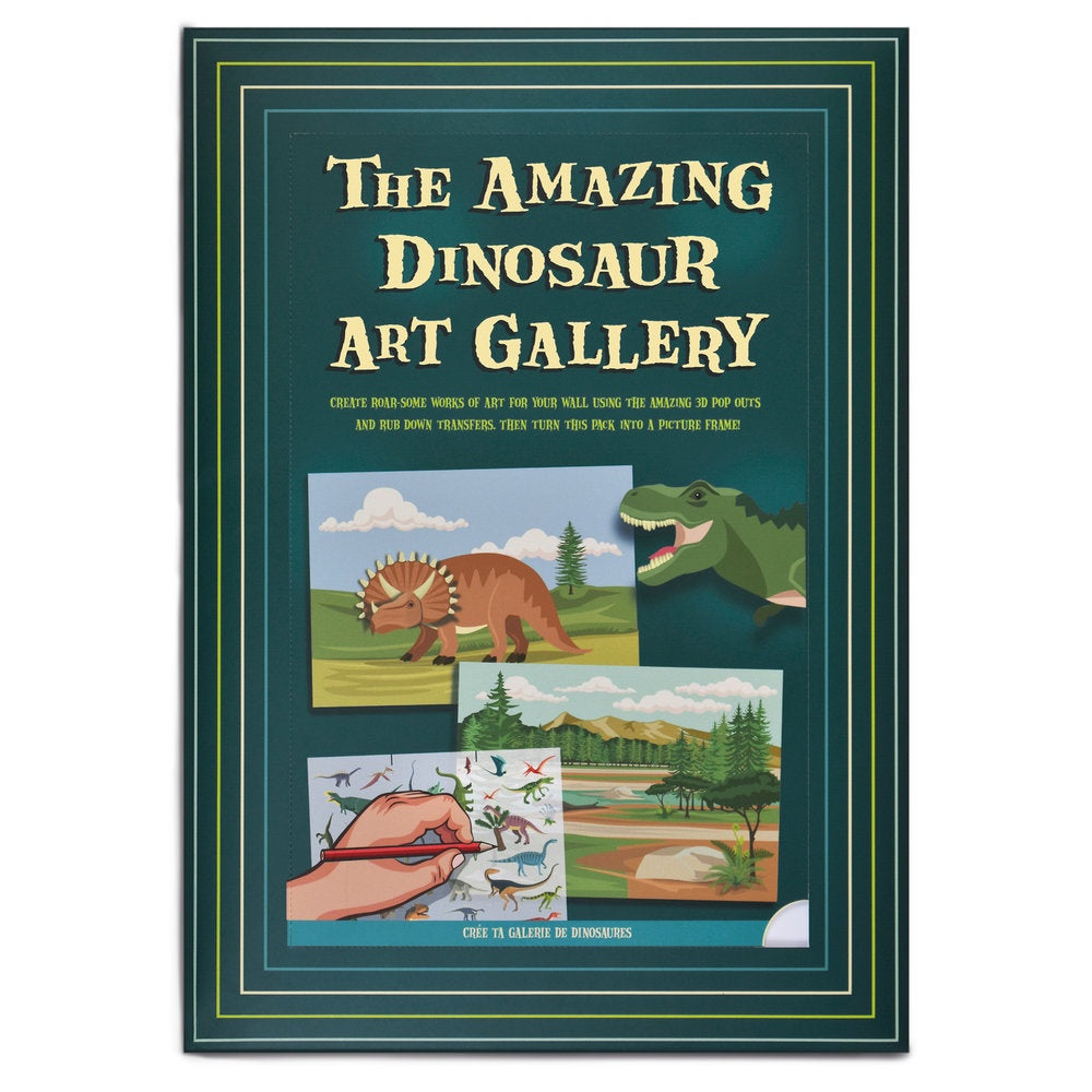 Create Your Own Amazing Dinosaur Art Gallery