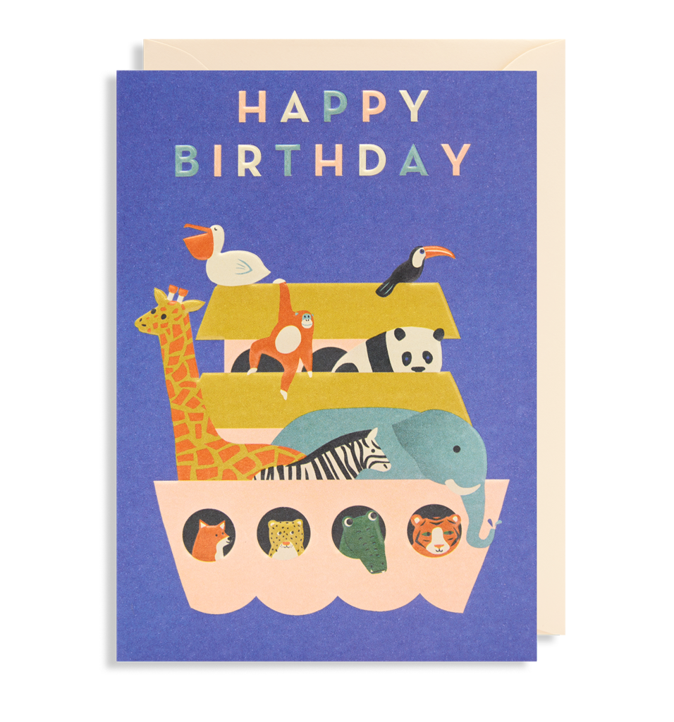 Happy Birthday Ark Card