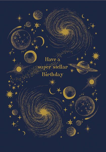 Have a Stellar Birthday Card