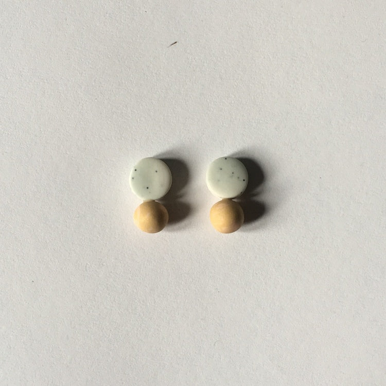 Mint Selene Drop Studs