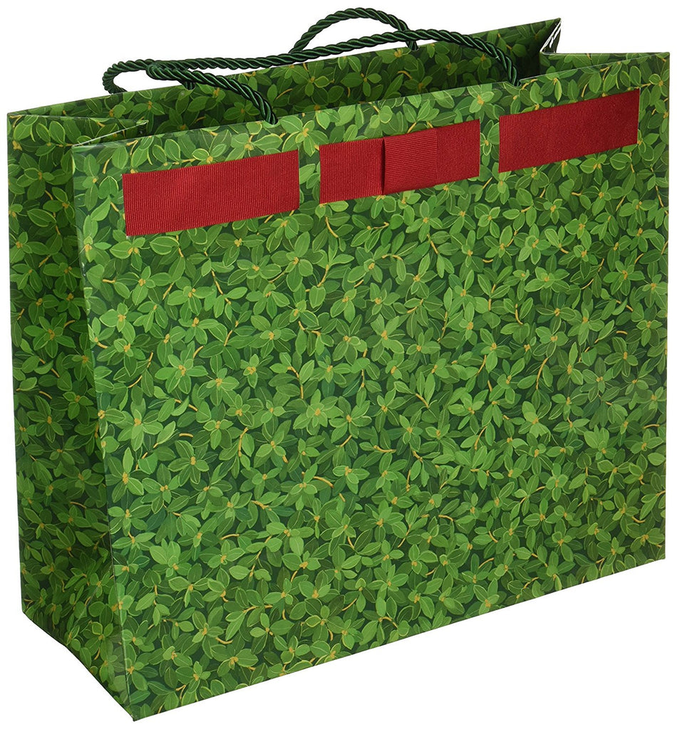 Green Boxwood Gift Bag - Large