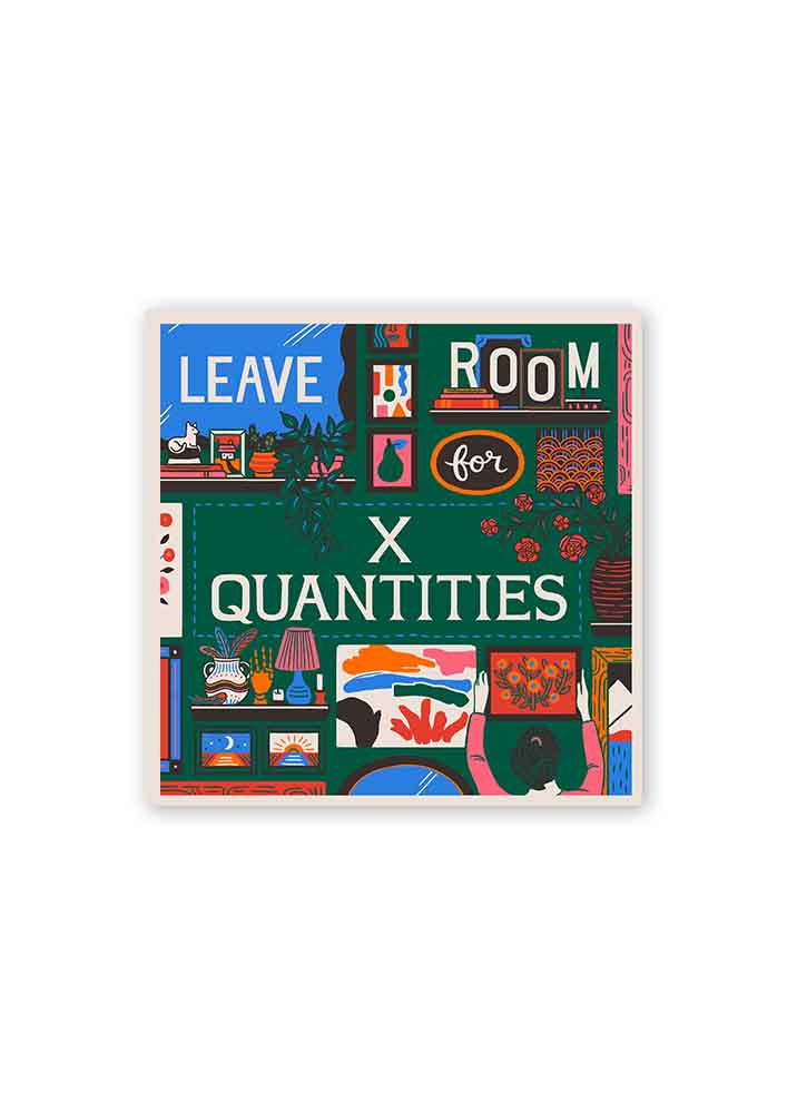 Leave Room for X Quantities Card