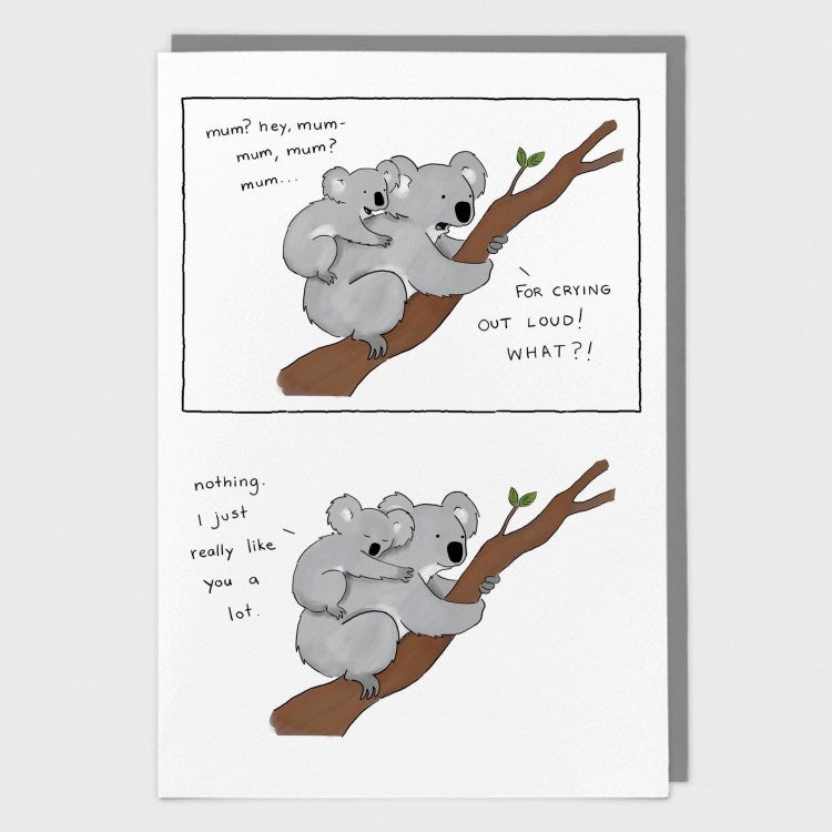 Mum, Mum, Mum Koala Card
