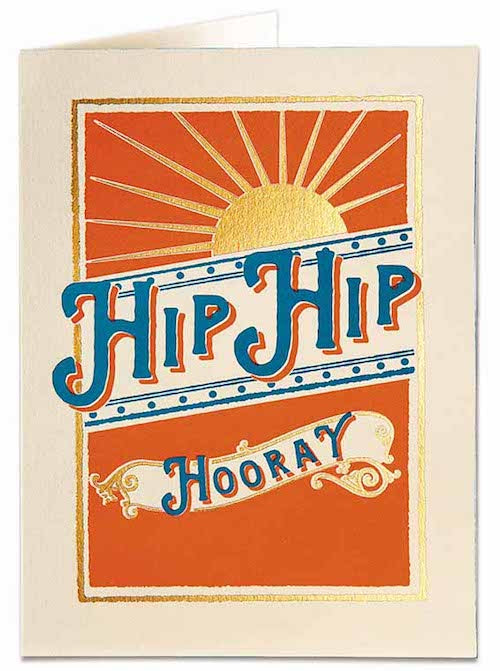 Hip Hip Hooray Card