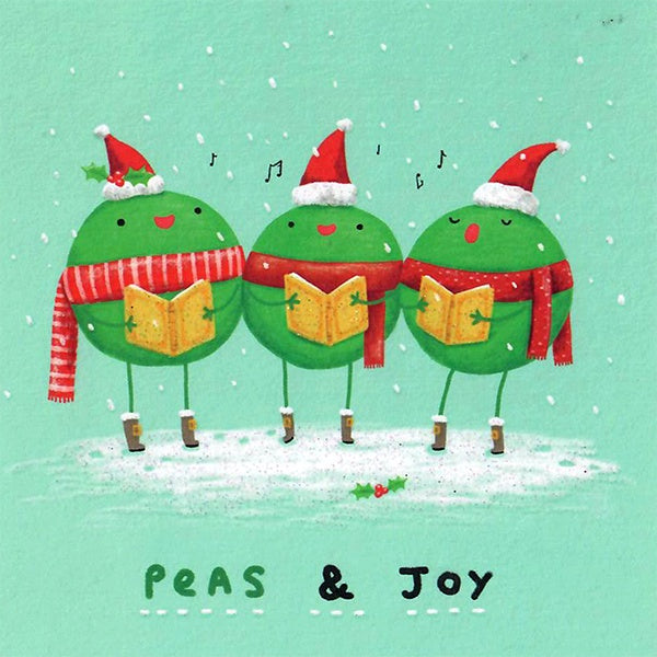 Peas Singing Charity Card Pack