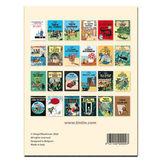 Tintin Postcards Book Covers