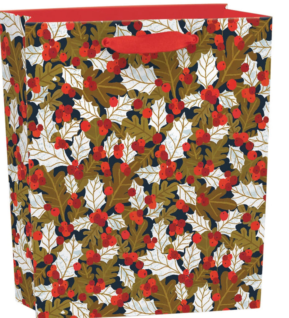 Festive Leaves Small Gift Bag