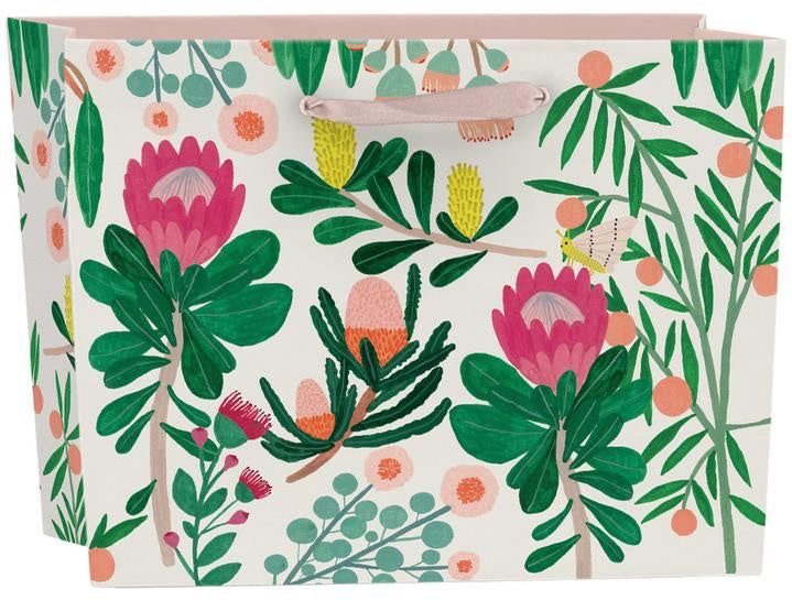 King Protea Large Large Landscape Gift Bag