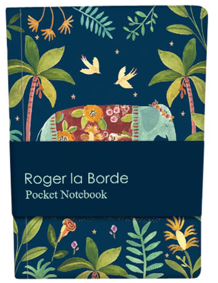 Over The Rainbow Elephant Pocket Notebook