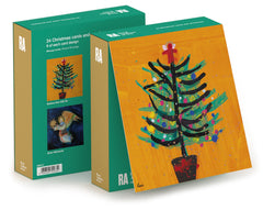 RA Christmas Tree Box of 24 Assorted Cards