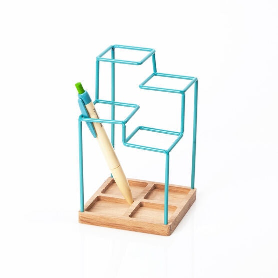 Sketch Desk Tidy Blue