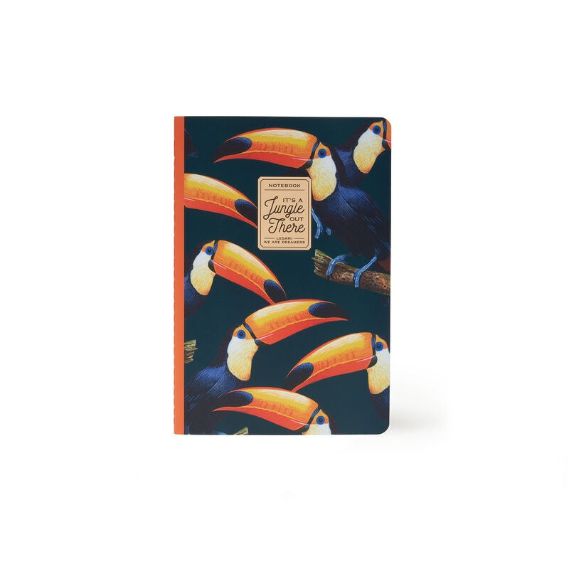 It's a Jungle out There Medium Plain Notebook