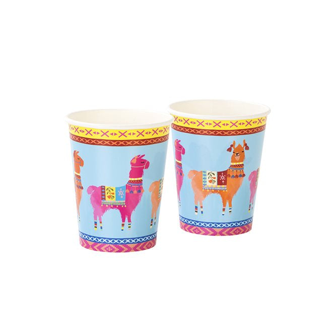 Llama Paper Cups Small