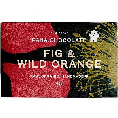 Fig and Wild Orange Organic Chocolate Bar