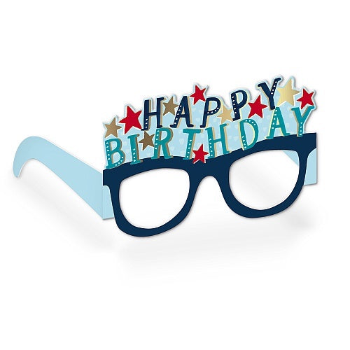 Happy Birthday Glasses Card
