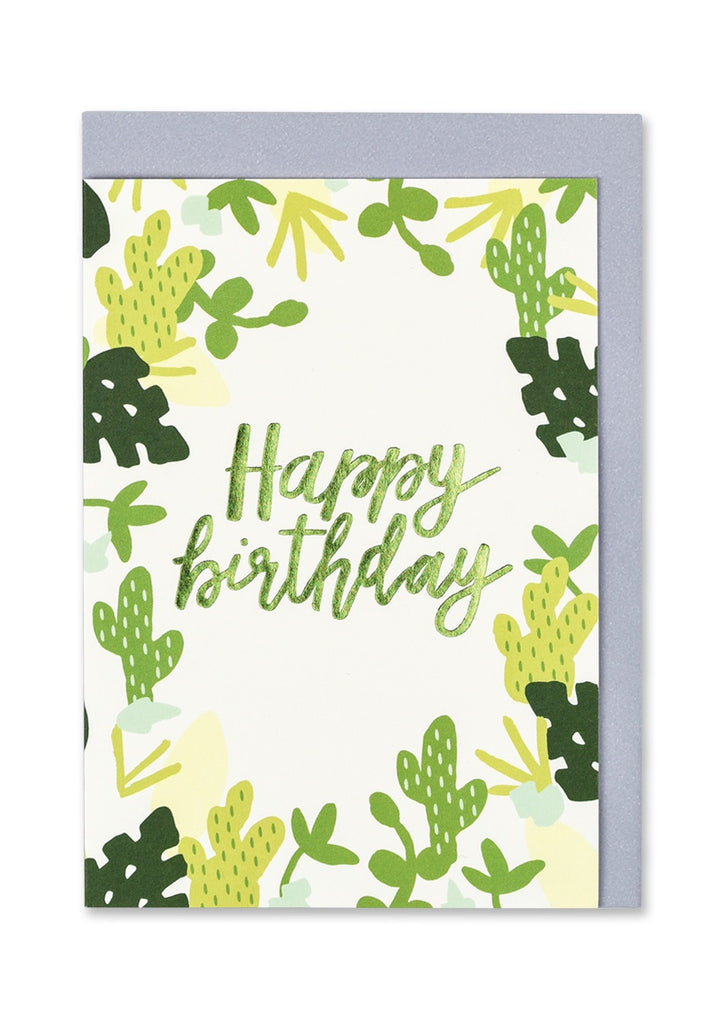Happy Birthday Cactus Card
