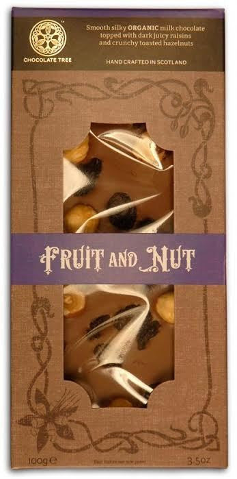 Organic Milk Chocolate Fruit and Nut