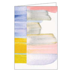 Painted Stripes Large Notecard Box