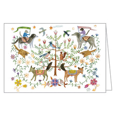 Let's Go to Wonderland Notecard Box