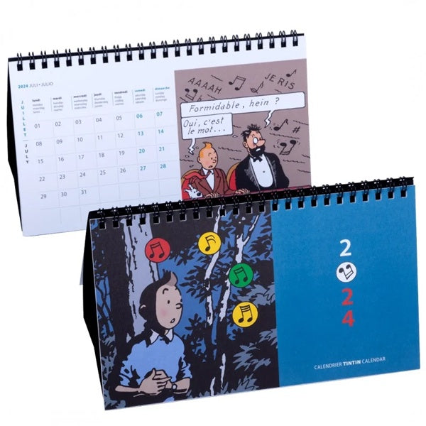 2024 Tintin Desk Calendar | Paper Tiger 2024 Tintin Desk Calendar | Paper Tiger