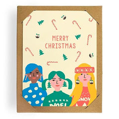 Christmas Girls Box of Cards