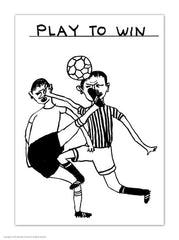 Play To Win Postcard