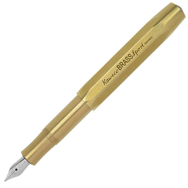 Brass Kaweco Sport Fountain Pen Medium Tip
