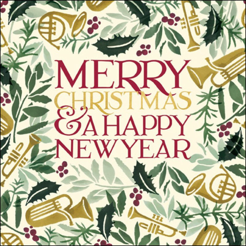 Emma Bridgewater Holly & the Ivy Box of 6 Christmas Cards