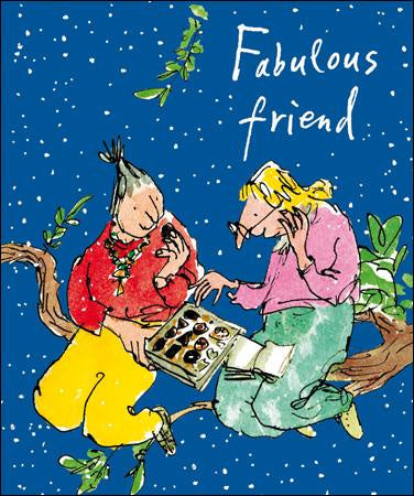 Special Friend Two Ladies Christmas Card