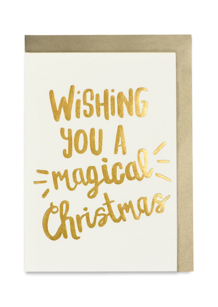 Wishing you a magical Christmas Card
