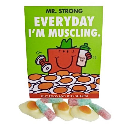 Mr Strong Jelly Eggs and Jelly Shakes Box
